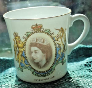 Shelley Queen Elizabeth Krönung Tasse - Bild 1 von 3