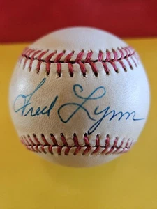 Fred Lynn Signed Autographed Rawlings OAL Baseball - Red Sox, Angels *READ* - Picture 1 of 6
