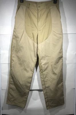L.L. Bean Pants Women’s 12 Beige Upland Briar Hunting Outdoor Cordura 08C81 - Image 1 of 4