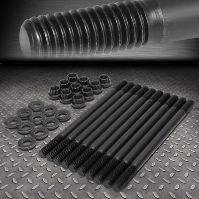 ДЛЯ 88-05 HONDA CIVIC CRX / ACURA EL D-SERIES ДВИГАТЕЛЕЙ 12-ТОЧЕЧНАЯ ГОЛОВКА ШПИЛЬКИ КОМПЛЕКТ - Изображение 1 из 4