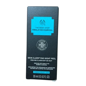 The Body Shop Himalayan Charcoal Clarifying Night Peeling, 30 ml/1 fl oz, nuovo - Foto 1 di 5