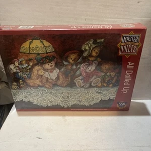 Master Pieces 550-teiliges Puzzle "All Dolled Up" neu Zellophan verpackt, versiegelt - Bild 1 von 7
