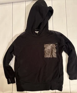 Zara Kids Black Hoodie Size 10 - Picture 1 of 6