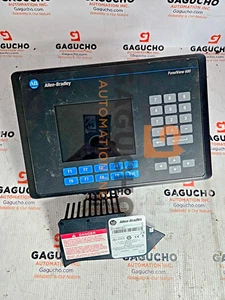 Allen Bradley 2711-K6C15L1 SER C PanelView 600 FRN 4.46 24VDC 1.4A **LEGGI** - Foto 1 di 17