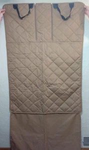 Orvis Dog Car Grip Tight Quilted Hose-Off Cargo Protector Khaki Sz Large NEW - Picture 1 of 11