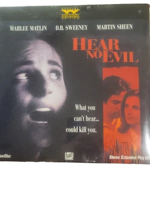 Hear No Evil (1993) Laserdisc NEW SEALED MINT - Image 1 of 4