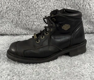Harley Davidson Sonia Boot Womes Size 10 Side Zip 84028 Motorcycle Casual Boot - Picture 1 of 15