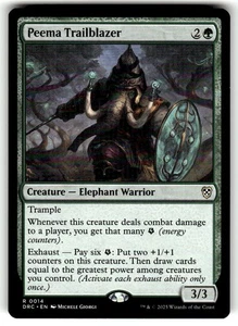Peema Trailblazer Commander: Aetherdrift Regular MTG - Picture 1 of 2