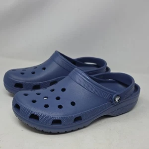 CROCS Men Navy Blue Clogs size 11 - Picture 1 of 6