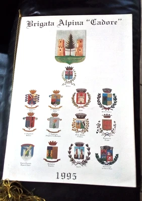 CALENDARIO ALPINI BRIGATA ALPINA CADORE 1995 - Immagine 1 di 2