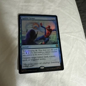 Spider-Sense Marvel's Spider-Man Regular NM MTG FOIL card - Picture 1 of 2