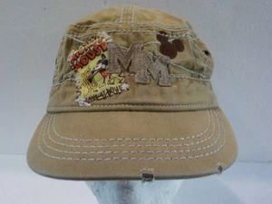 Disney Parks Mickey Mouse in Steamboat Willie Distressed Strap Back Hat Adult Sz - Bild 1 von 7