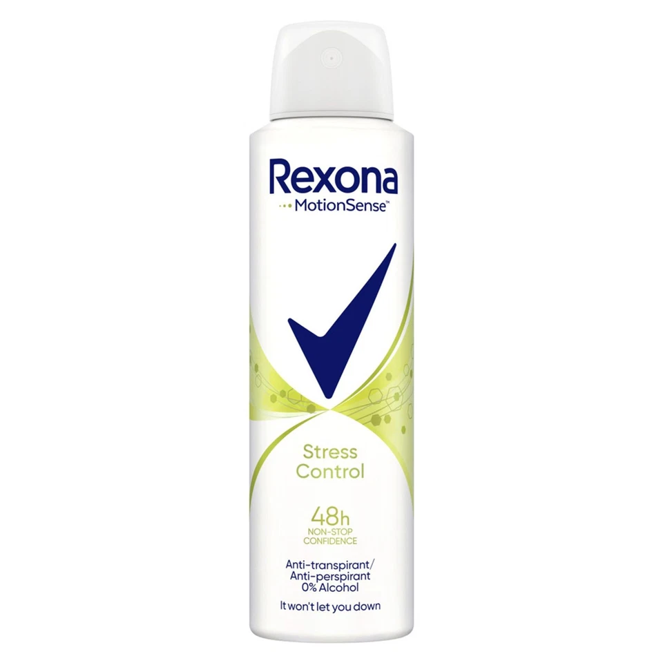6x REXONA Deospray Stress Control 150ml Antitranspirant Deodorant 48h Schutz - Bild 1 von 1
