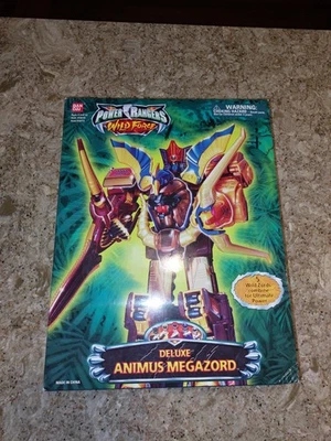 Juguete Power Rangers Wild Force Deluxe Animus Megazord 2002 EE. UU. Bandai sin abrir Foto 1 de 4