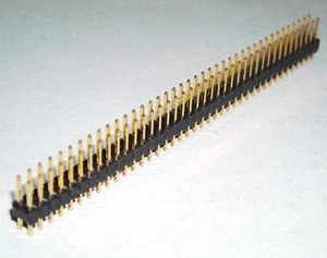 Connettore Maschio doppia fila diritto 2x40 pin da c.s. - Picture 1 of 1