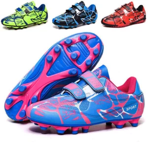 Neu Herren Fußballschuhe Kinder Outdoor Nockenschuhe Kickschuhe Fussball Schuhe# - Bild 1 von 5