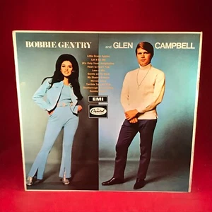 Bobbie Gentry And Glen Campbell 1968 UK vinyl LP Mornin' Glory Gentle On My Mind - Picture 1 of 5