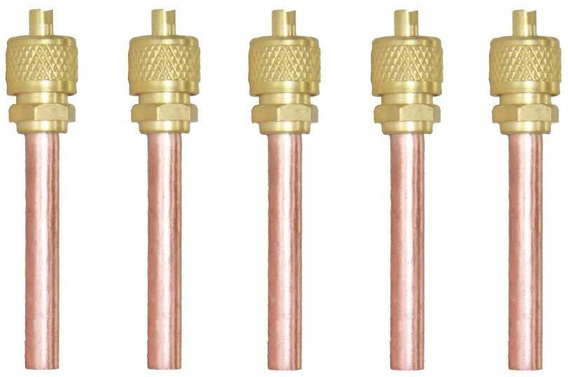 APS HVAC Refrigeration Compressor 1/4" Access Valve Extension Tube, PK5