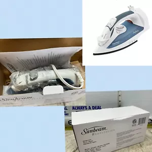 Sunbeam Classic Ferro da Stiro a Vapore, Bianco, 1100W, Ferro Antiaderente Ospitalità Hotel Nuovo - Foto 1 di 7