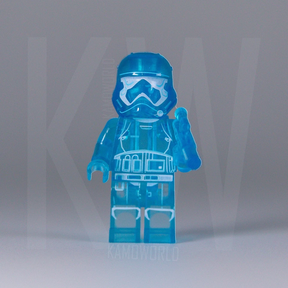 Custom Hologram Minifigure First Order Reg LEGO Compatible Star Wars 1 of 9 - Image 1 of 1