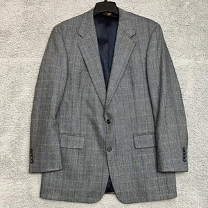 Brooks Brothers Sport Mantel Herren 42 L Fischgrät Blazer Made in USA Wolle Formell - Bild 1 von 14