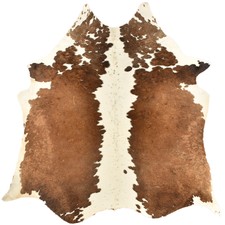 Cowhide Bullhide Braun White 200 X 170 CM Cow Skin Rug