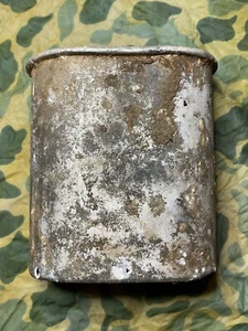 WWII German CANTEEN CUP Ww2 Market Garden Battlefield Artifact Metaldetecting - Imagen 1 de 6