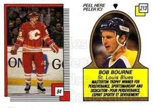 1988-89 O-pee-chee Stickers #084-213 Rob Ramage, Bob Bourne - Picture 1 of 1