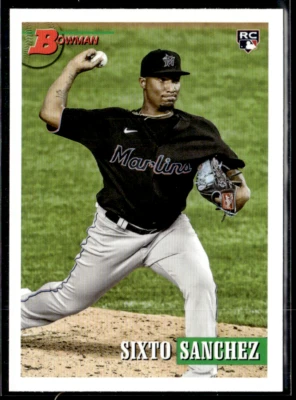 2021 Bowman Heritage - Sixto Sanchez #60 (RC) - Image 1 of 2
