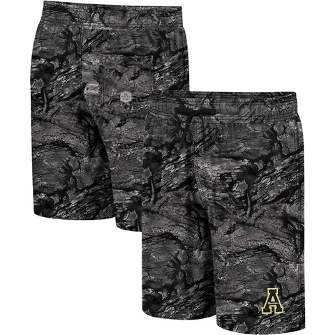 Men's Colosseum Charcoal Appalachian State Mountaineers Realtree Aspect Ohana Cover