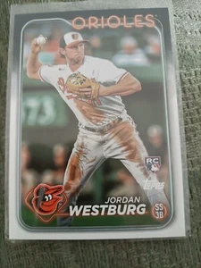 Jordan Westburg 2024 Topps Series One Rookie Card - Picture 1 of 1