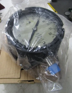 💥NEW ASHCROFT PROCESS PRESSURE GAUGE 0-60 PSI 45-1259SL-04L 60# - Picture 1 of 7