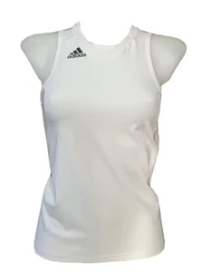 Women’s Adidas White Activewear Top Size XSmall NWT Shirt Climacool - Picture 1 of 11
