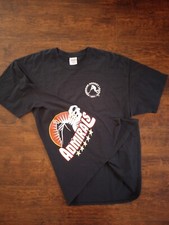 Norfolk Admirals BLACK Tshirt Adult 2XL AHL Hockey Virginia navy battleship