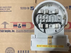 MARWELL KWH WATTHOUR METER SOCKET, FM9S, 4W, 3PH, 13T, 30A, 600V, 2200-P-1880 - Picture 1 of 3