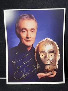 ‼️ SIGNED! ANTHONY DANIELS autographed 8x10 STAR WARS C-3PO - Picture 1 of 7