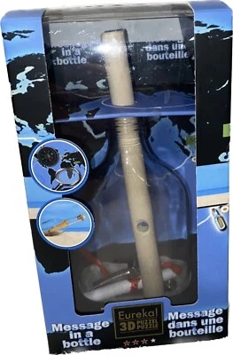 Eureka 3d Bottle Puzzle Complete with Instructions Brain Teaser - Image 1 of 4