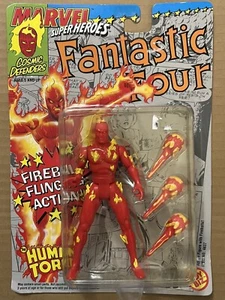 Marvel Super Heroes Human Torch Action Figure Toy Biz 1992 - Picture 1 of 2