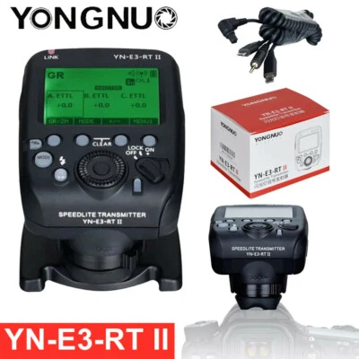 Yongnuo YN-E3-RT II TTL Radio Flash Trigger/Transmitter For Canon SLR YN600EX-RT - Image 1 of 4