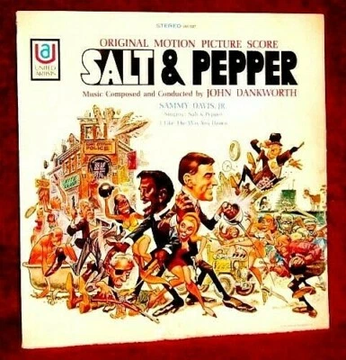 OST LP SEALED SALT & PEPPER  JOHN DANKWORTH  ORIG PRESS 1968 UNITED ARTISTS   - Image 1 of 2