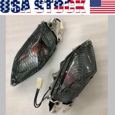 Smoke Rear Turn Signals Light For Suzuki GSXR600/750 2011-2017 GSXR1000 09-16 US - Image 1 of 4