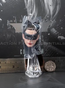 Hot Toys Catwoman Goggles Head Sculpt Rooted Hair 1/6 Scale Parts MMS627 Batman - Picture 1 of 12