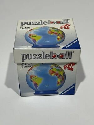 Puzzleball 54 Ravensburg Globe Sphere Small - Image 1 of 4