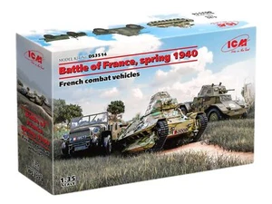ICM 1/35 Battle of France Spring 1940 Set Plastik Modellbausatz ‎ICMDS3514 NEU - Bild 1 von 9