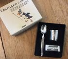 Vintage Once Upon A Time Silver Plate Children's Gift Set by Falstaff England 