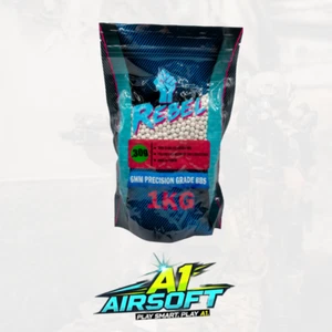 Rebel Precision 6mm BBs – 0.30g – 1kg Bag – High Grade Airsoft Ammo - Picture 1 of 1