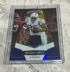 2010 Certified Mirror Blue Materials #123 Antonio Gates/100 HOF - Bild 1 von 2