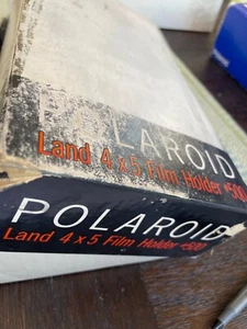 Polaroid Land Film Holder 500 for 4x5 Instant Film in Box Vintage no dark slide - Picture 1 of 7