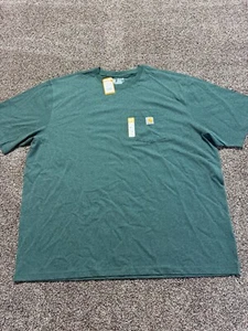 Camicia uomo Carhartt taglia 3XL verde vestibilità ampia pesante NUOVA ETICHETTE - Foto 1 di 7