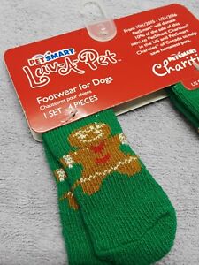 Pet smart luv-a-pet Holiday Socks For Dogs Size XX-Small New